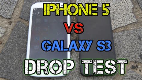 s3 drop test|iPhone 5 vs Galaxy S3: Drop And Durability Test .